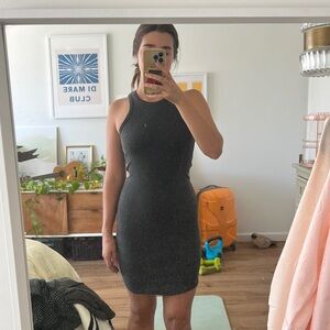 Grey lounge dress